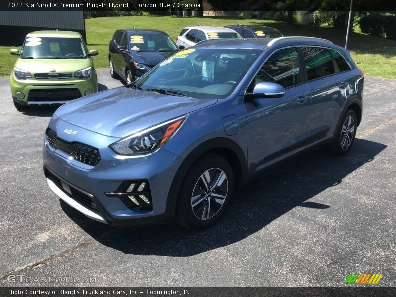 Horizon Blue / Charcoal 2022 Kia Niro EX Premium Plug-In Hybrid