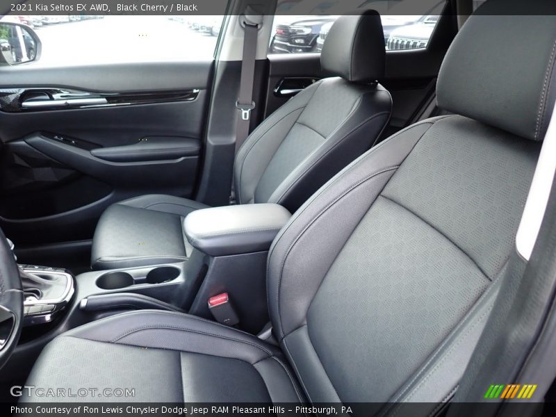 Front Seat of 2021 Seltos EX AWD