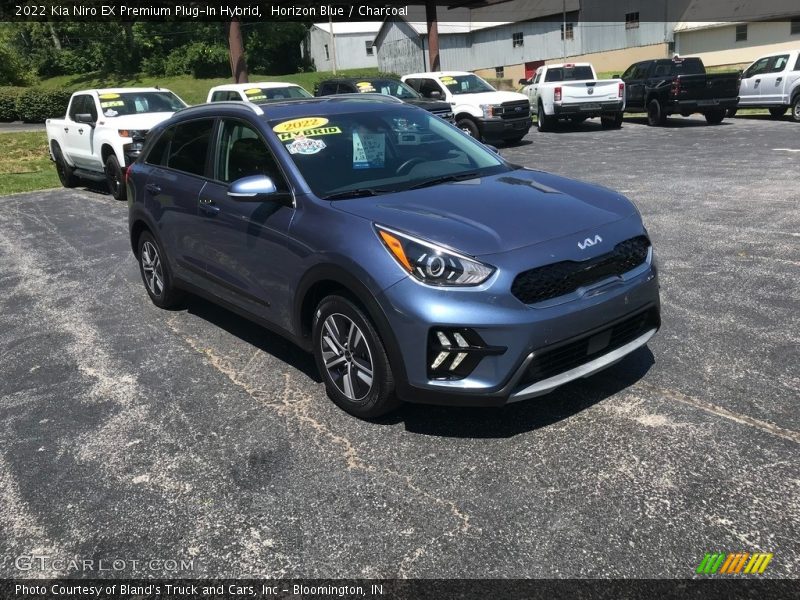 Horizon Blue / Charcoal 2022 Kia Niro EX Premium Plug-In Hybrid