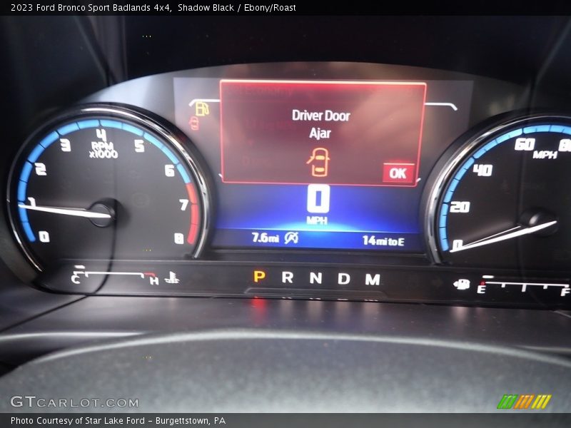 Shadow Black / Ebony/Roast 2023 Ford Bronco Sport Badlands 4x4