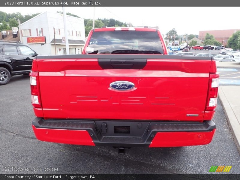 Race Red / Black 2023 Ford F150 XLT SuperCab 4x4