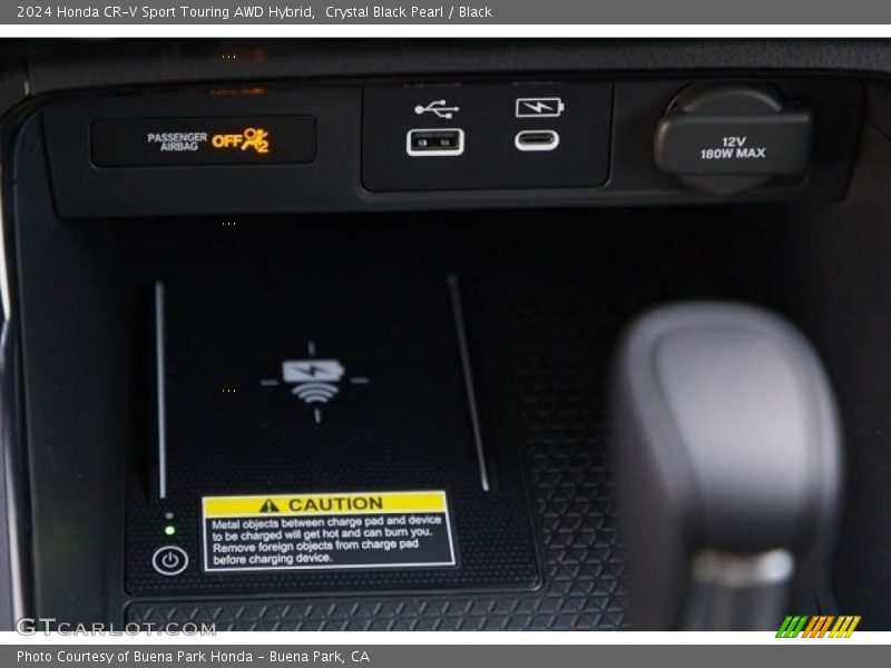 Crystal Black Pearl / Black 2024 Honda CR-V Sport Touring AWD Hybrid