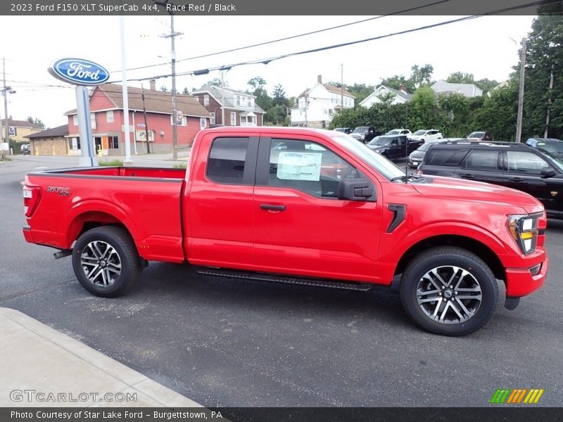  2023 F150 XLT SuperCab 4x4 Race Red
