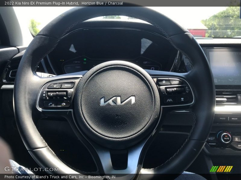 Horizon Blue / Charcoal 2022 Kia Niro EX Premium Plug-In Hybrid