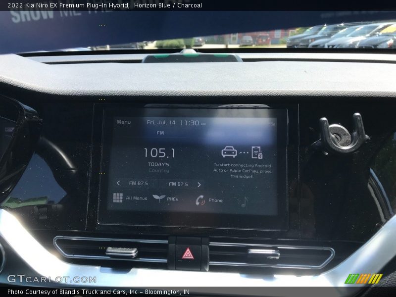 Horizon Blue / Charcoal 2022 Kia Niro EX Premium Plug-In Hybrid