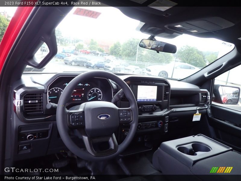 Dashboard of 2023 F150 XLT SuperCab 4x4