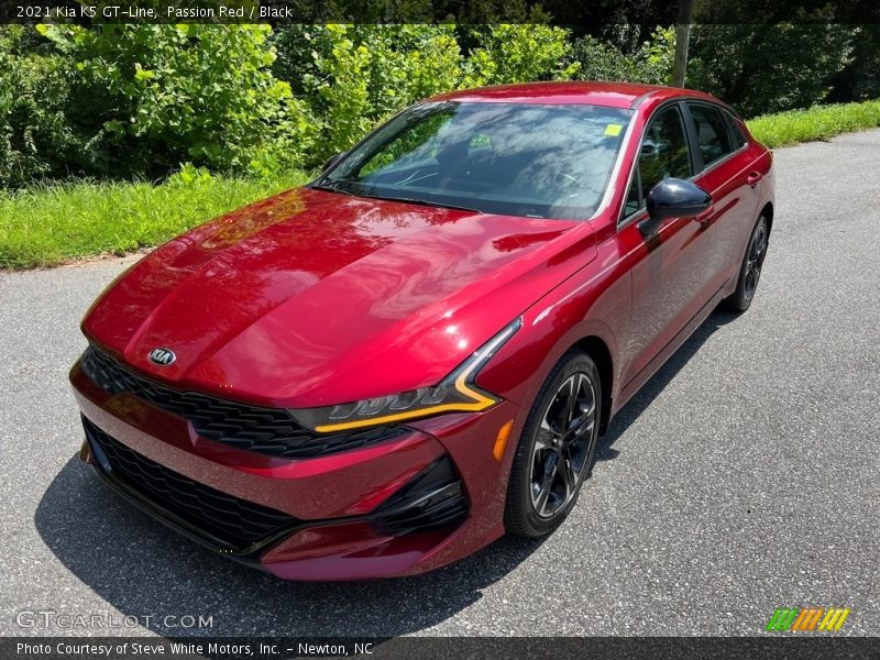 Passion Red / Black 2021 Kia K5 GT-Line