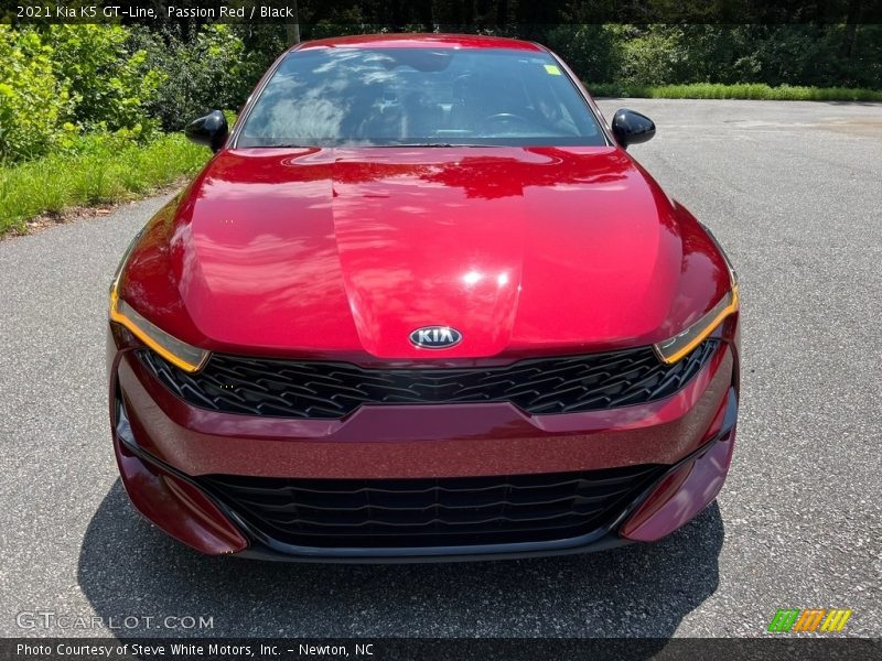 Passion Red / Black 2021 Kia K5 GT-Line