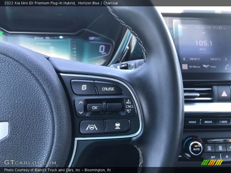 Horizon Blue / Charcoal 2022 Kia Niro EX Premium Plug-In Hybrid