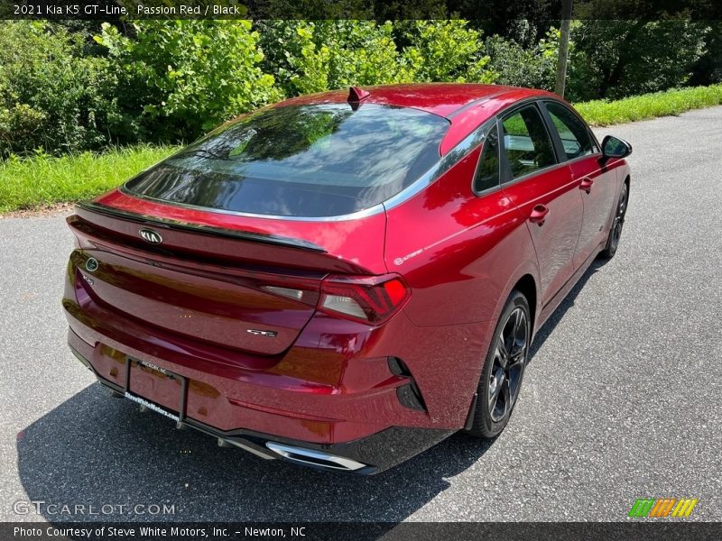 Passion Red / Black 2021 Kia K5 GT-Line