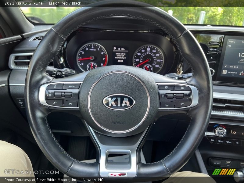 2021 K5 GT-Line Steering Wheel