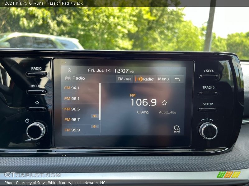 Audio System of 2021 K5 GT-Line