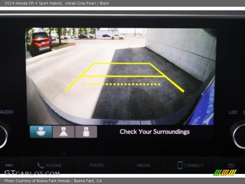 Urban Gray Pearl / Black 2024 Honda CR-V Sport Hybrid