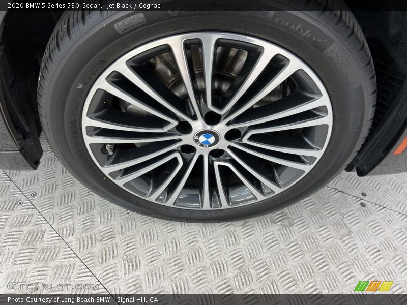 Jet Black / Cognac 2020 BMW 5 Series 530i Sedan