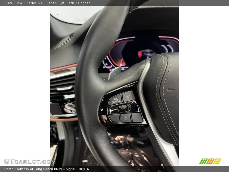 Jet Black / Cognac 2020 BMW 5 Series 530i Sedan