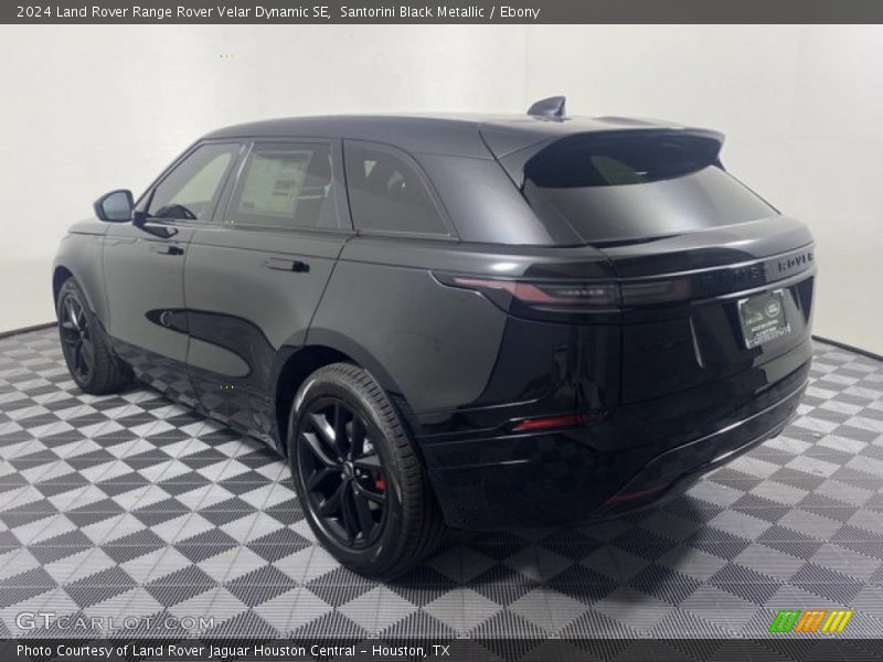 Santorini Black Metallic / Ebony 2024 Land Rover Range Rover Velar Dynamic SE