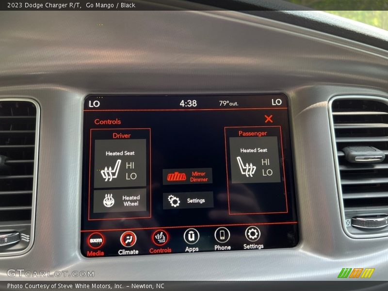 Controls of 2023 Charger R/T