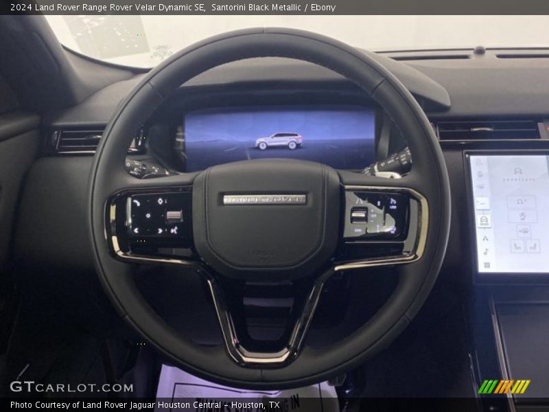  2024 Range Rover Velar Dynamic SE Steering Wheel
