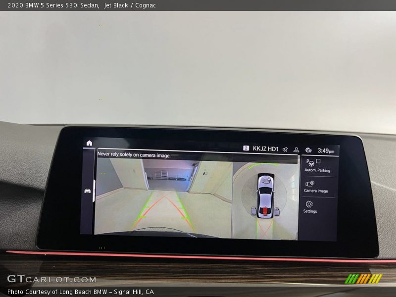 Jet Black / Cognac 2020 BMW 5 Series 530i Sedan