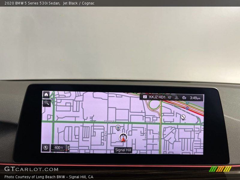 Jet Black / Cognac 2020 BMW 5 Series 530i Sedan