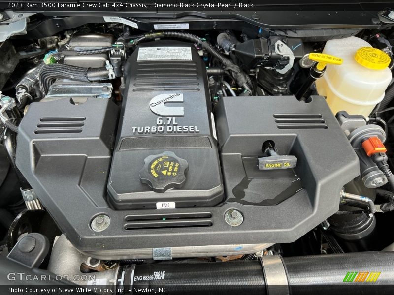  2023 3500 Laramie Crew Cab 4x4 Chassis Engine - 6.7 Liter OHV 24-Valve Cummins Turbo-Diesel Inline 6 Cylinder