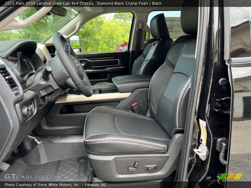 Front Seat of 2023 3500 Laramie Crew Cab 4x4 Chassis