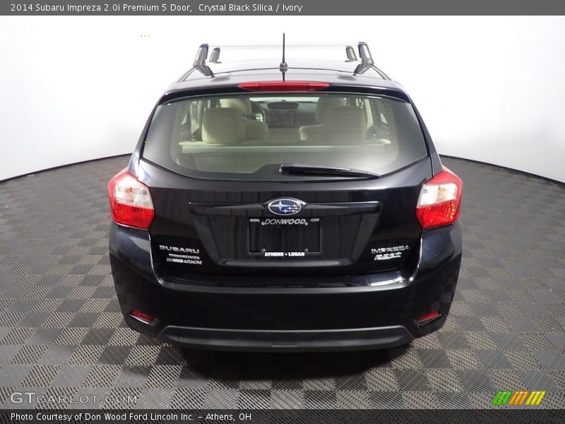 Crystal Black Silica / Ivory 2014 Subaru Impreza 2.0i Premium 5 Door