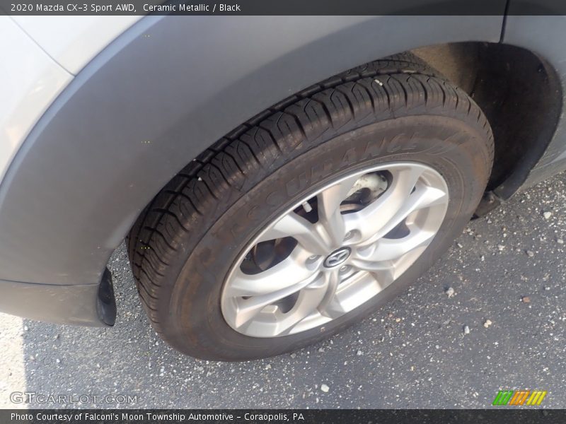 Ceramic Metallic / Black 2020 Mazda CX-3 Sport AWD