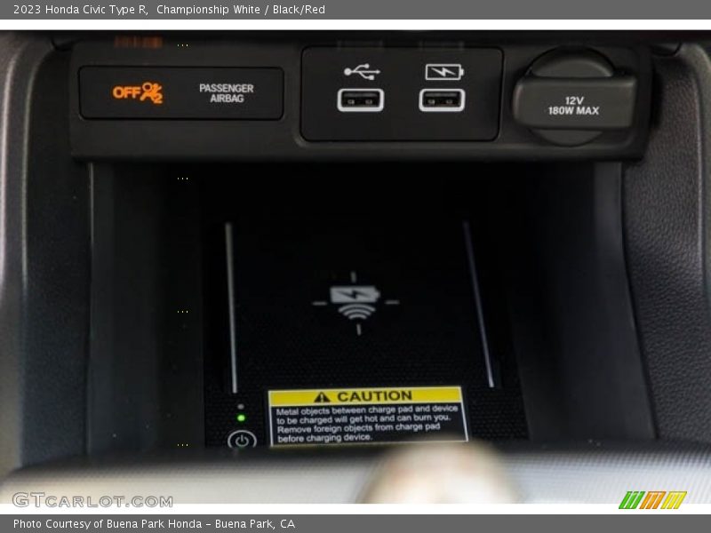 Championship White / Black/Red 2023 Honda Civic Type R