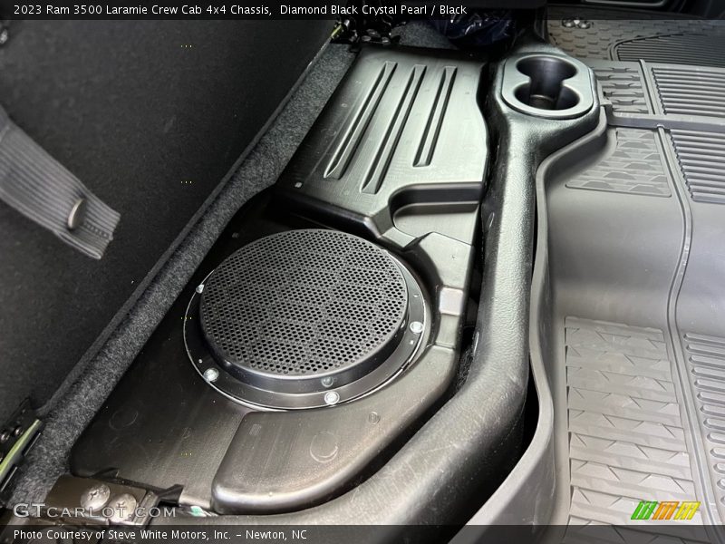 Rear Seat of 2023 3500 Laramie Crew Cab 4x4 Chassis