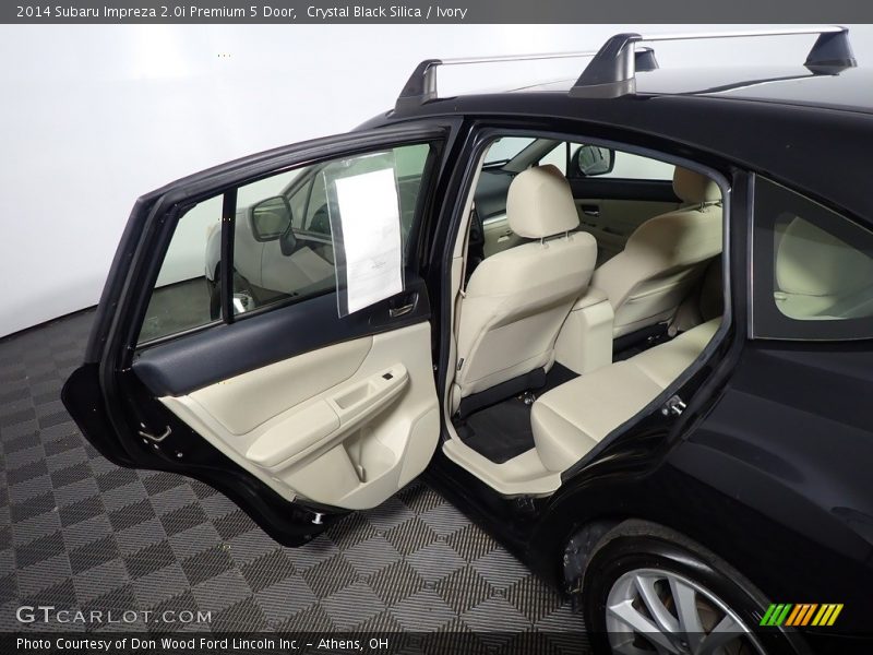 Crystal Black Silica / Ivory 2014 Subaru Impreza 2.0i Premium 5 Door