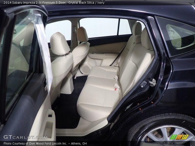 Crystal Black Silica / Ivory 2014 Subaru Impreza 2.0i Premium 5 Door