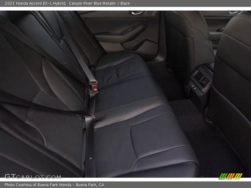 Canyon River Blue Metallic / Black 2023 Honda Accord EX-L Hybrid