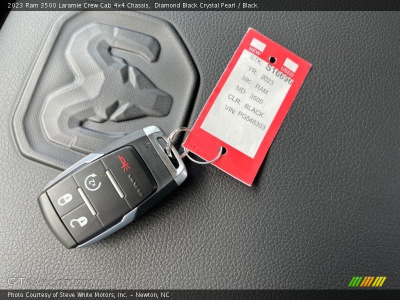 Keys of 2023 3500 Laramie Crew Cab 4x4 Chassis