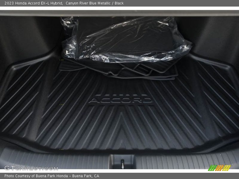 Canyon River Blue Metallic / Black 2023 Honda Accord EX-L Hybrid