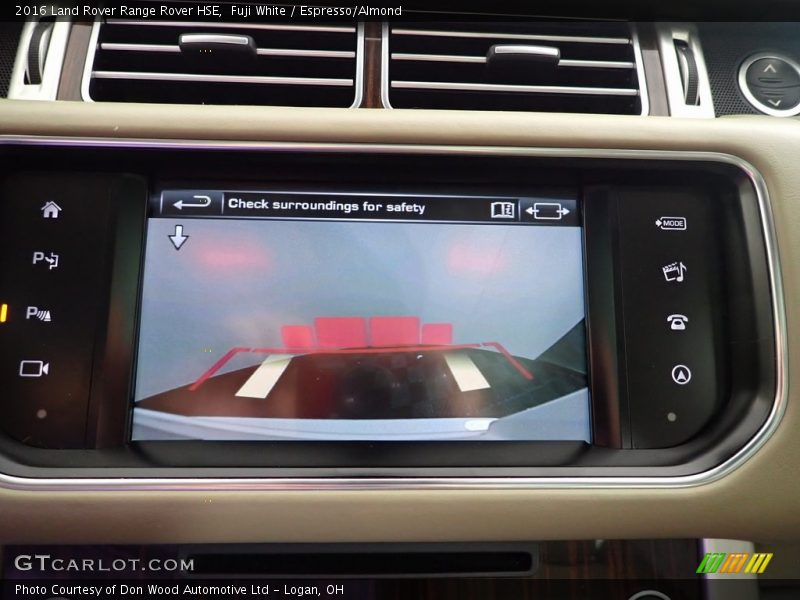 Fuji White / Espresso/Almond 2016 Land Rover Range Rover HSE