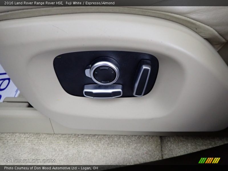 Fuji White / Espresso/Almond 2016 Land Rover Range Rover HSE