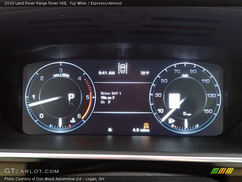 Fuji White / Espresso/Almond 2016 Land Rover Range Rover HSE