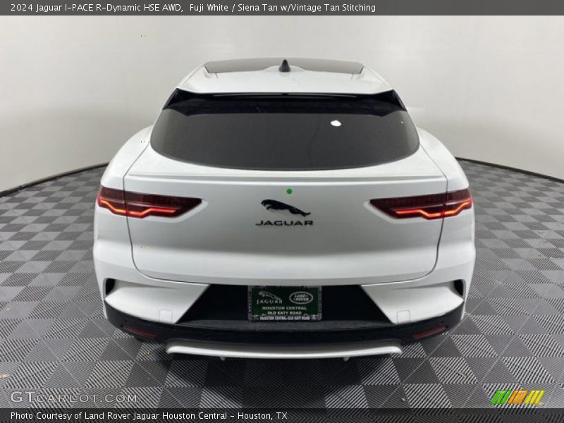 Fuji White / Siena Tan w/Vintage Tan Stitching 2024 Jaguar I-PACE R-Dynamic HSE AWD