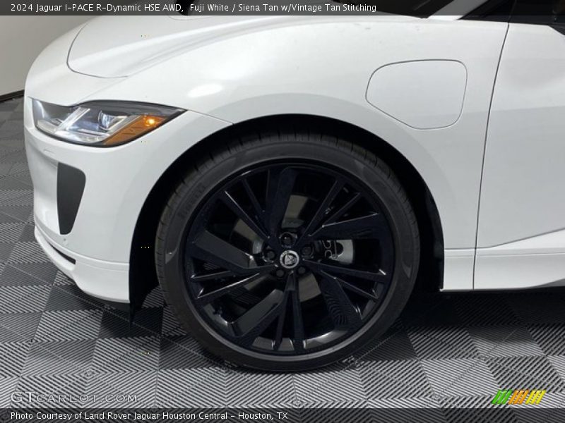 Fuji White / Siena Tan w/Vintage Tan Stitching 2024 Jaguar I-PACE R-Dynamic HSE AWD