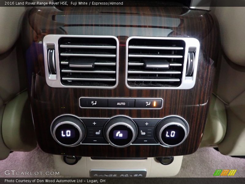 Fuji White / Espresso/Almond 2016 Land Rover Range Rover HSE
