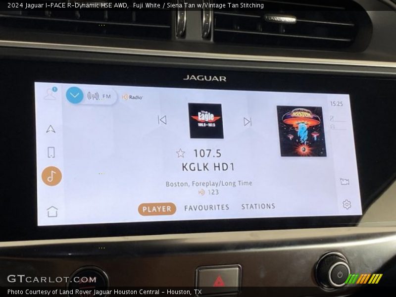 Fuji White / Siena Tan w/Vintage Tan Stitching 2024 Jaguar I-PACE R-Dynamic HSE AWD