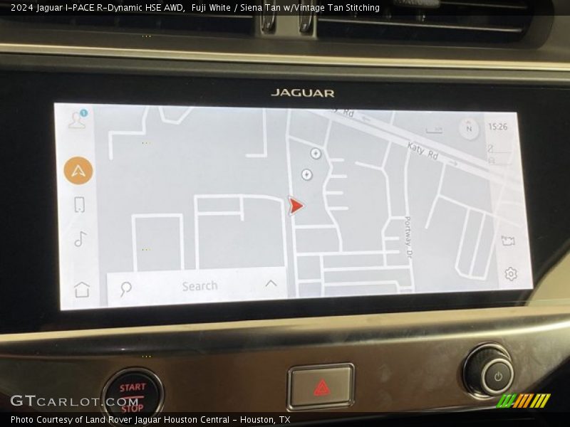 Navigation of 2024 I-PACE R-Dynamic HSE AWD