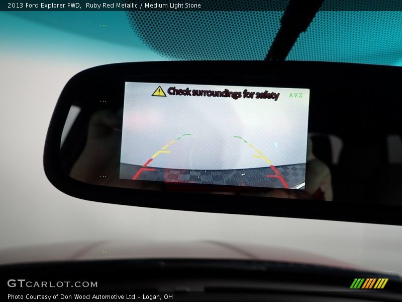 Ruby Red Metallic / Medium Light Stone 2013 Ford Explorer FWD