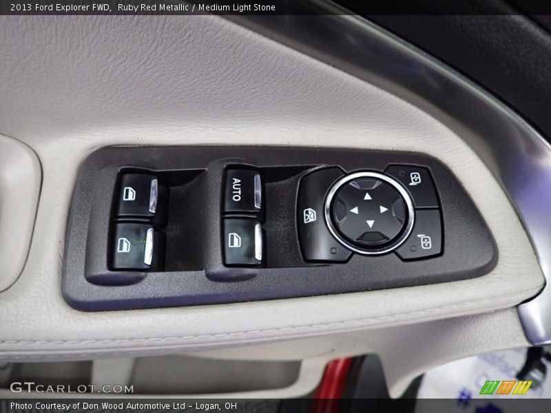 Ruby Red Metallic / Medium Light Stone 2013 Ford Explorer FWD