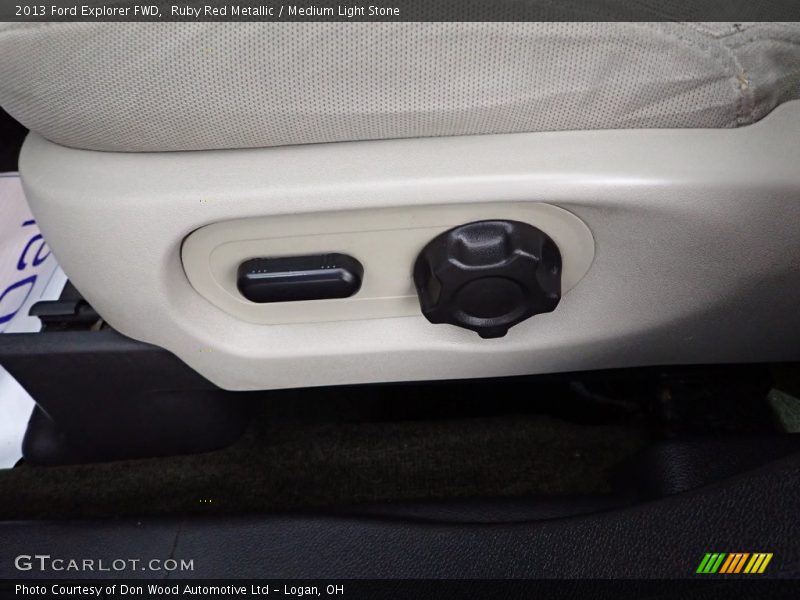 Ruby Red Metallic / Medium Light Stone 2013 Ford Explorer FWD