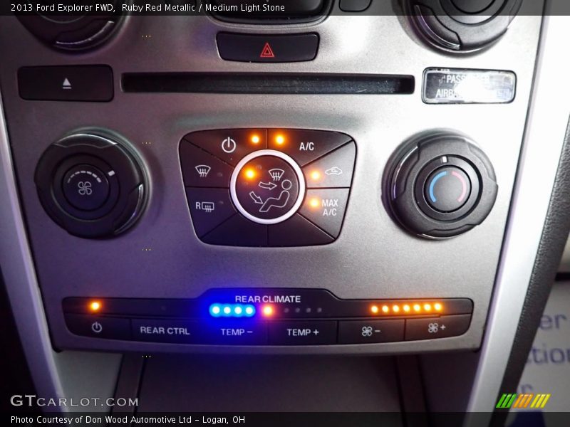 Ruby Red Metallic / Medium Light Stone 2013 Ford Explorer FWD
