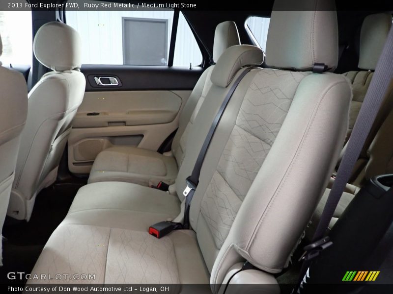 Ruby Red Metallic / Medium Light Stone 2013 Ford Explorer FWD