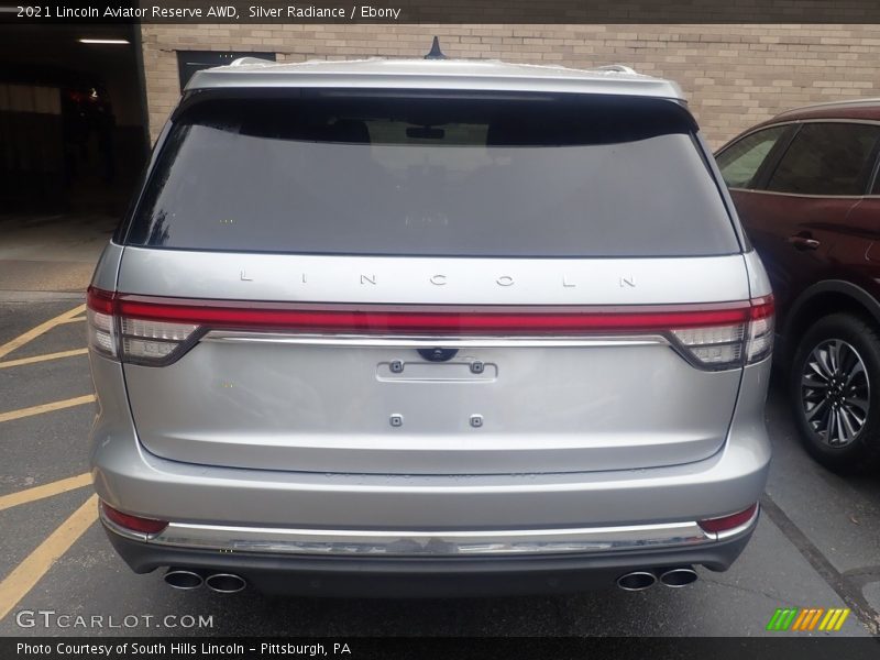 Silver Radiance / Ebony 2021 Lincoln Aviator Reserve AWD