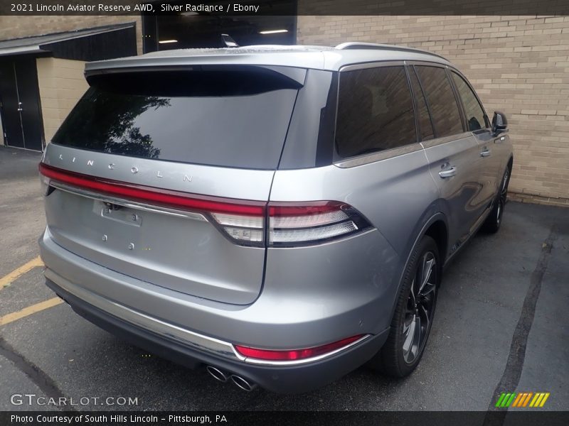 Silver Radiance / Ebony 2021 Lincoln Aviator Reserve AWD